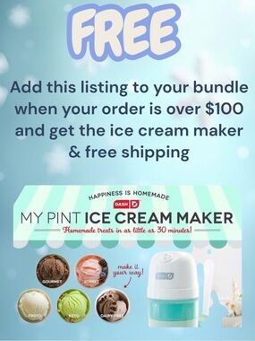 Free | My Pint Ice Cream Maker